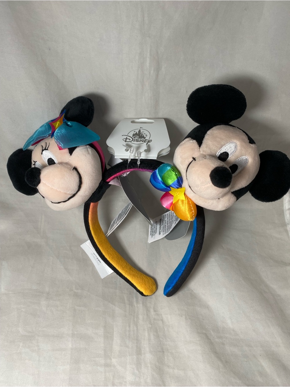 Disney Parks Disneyland 70th Mickey Minnie Ears Create Your Own Headband NEW